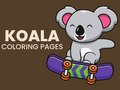 Juego Páginas para colorear Koala en línea
