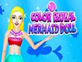 Juego Muñeca Sirena Reveladora de Color en línea