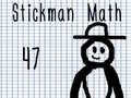Juego Matemáticas Stickman en línea