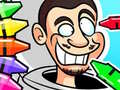 Juego Coloración Skibidi en línea
