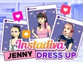 Juego Instadiva Jenny: Vestir en línea