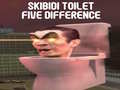 Juego Skibidi Toilet Cinco Diferencias en línea