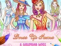 Juego Juegos de vestir y libro para colorear en línea