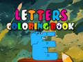 Juego Libro de Colorear Letras en línea