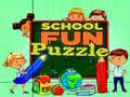 Juego Rompecabezas Divertido de la Escuela en línea