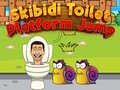 Juego Salto de Plataforma Skibidi Toilet en línea