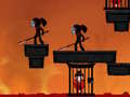 Juego Guerrero Stickman Ninja HTML5 en línea