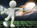 Juego Carrera y Patada de Rugby Stickman en línea