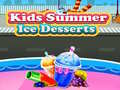 Juego Postres helados de verano para niños en línea