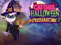 Juego Preparación de Halloween con Chica Gato en línea