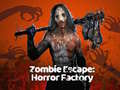 Juego Escape Zombi: Fábrica del Horror en línea
