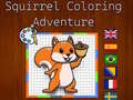 Juego Aventura de Colorear Ardillas en línea