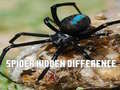 Juego Araña: Encuentra la diferencia en línea