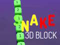Juego Serpiente 3D Bloque en línea