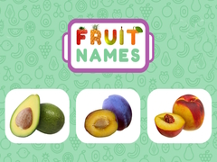 Juego Nombres de frutas en línea