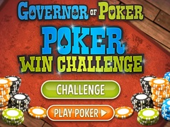 Juego Gobernador del Póker: Desafío de Póker en línea