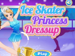 Juego Vestir a la Princesa Patinadora en línea