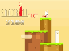 Juego Bola de Nieve El Gato Atrapa y Ve en línea