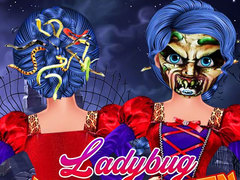 Juego Peinados de Halloween para mariquita en línea