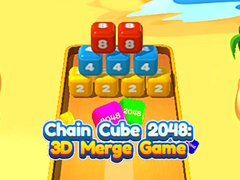 Juego Cubo Cadena 2048: Juego de Fusión 3D en línea