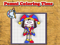 Juego Tiempo de Colorear Pomni en línea