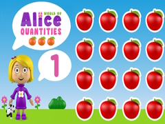 Juego Mundo de las Cantidades de Alicia en línea