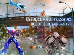 Juego Robot Policía EE. UU.: Transformación - Juegos de Lucha de Robots en línea