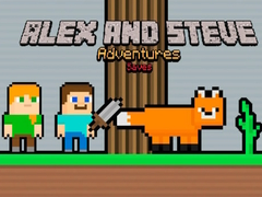 Juego Las aventuras de Alex y Steve: Guardados en línea