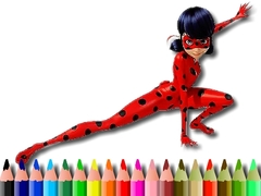 Juego De regreso a la escuela: colorear mariquita en línea