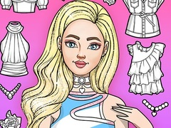 Juego Juegos de colorear y vestir para chicas en línea