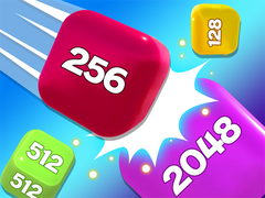 Juego Juego de Fusión Cubo Cadena 2048 3D en línea