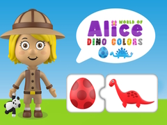 Juego Mundo de los Colores Dino de Alicia en línea