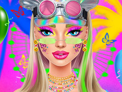 Juego Maquillaje de Vibras de Festival en línea