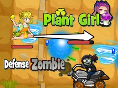 Juego Defensa de la Chica Planta Zombie en línea