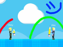 Juego Dibuja Obby en línea