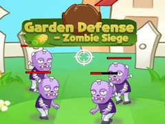 Juego Defensa del Jardín - Asedio Zombi en línea