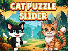 Juego Deslizador de Rompecabezas de Gato en línea