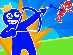 Juego Rompecabezas de Espías de Muñeco de Palos Rojo y Azul 2 en línea