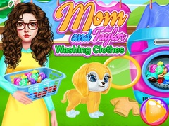 Juego Mamá y Taylor lavando ropa en línea