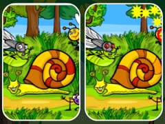 Juego Diferencias en Fotos de Insectos en línea