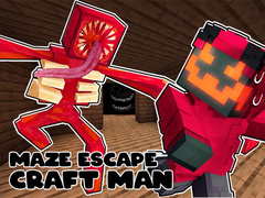 Juego Escape del Laberinto: Hombre del Craft en línea