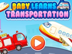 Juego El bebé aprende transporte en línea