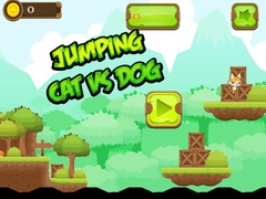 Juego Gato Saltarín Vs Perro en línea