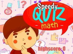 Juego Cuestionario Rápido de Matemáticas en línea