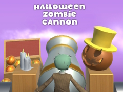 Juego Cañón Zombie de Halloween en línea
