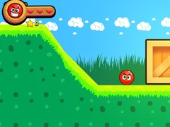 Juego Bola Roja Rodante en línea