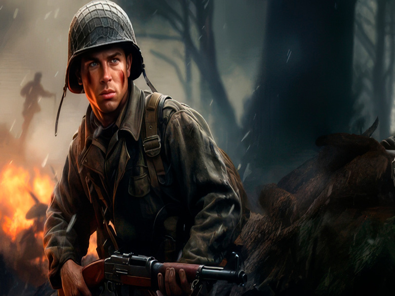 Juego Tirador de la Segunda Guerra Mundial en línea
