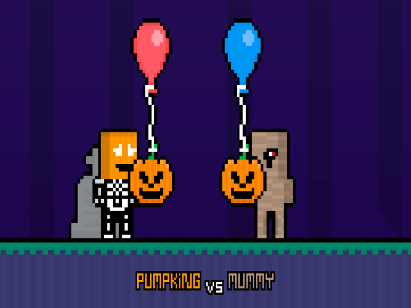 Juego Pumpking vs Mummy en línea