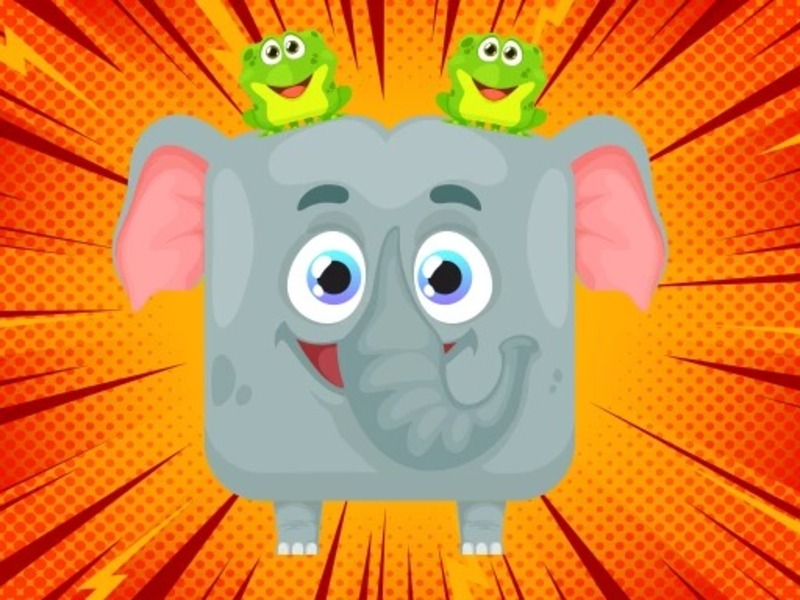 Juego Vientre de gelatina. Hacer el elefante en línea