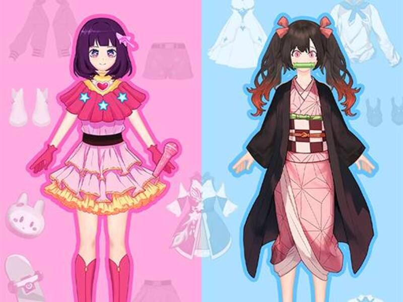 Juego Anime Doll- Diy Cosplay Girl en línea